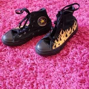 Little Boys Converse All Star Chuck Taylor Flame